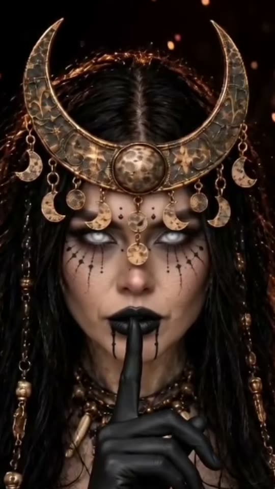 Enchantress Filter AI: From Your Photo to a Dark Moon Witch — AI meme template preview