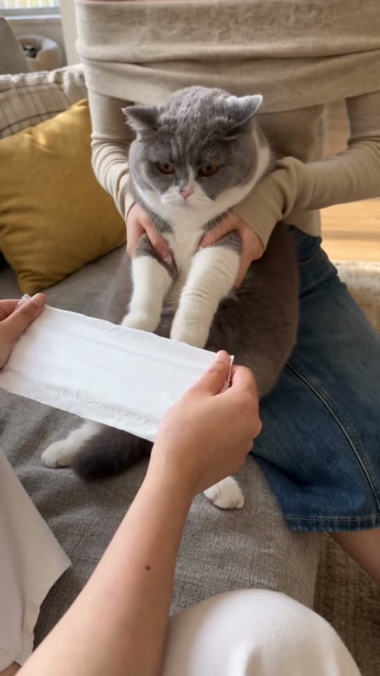 Kung Fu Cat AI: Your Cat Chops the Tissue Like the Viral Reel — AI meme template preview